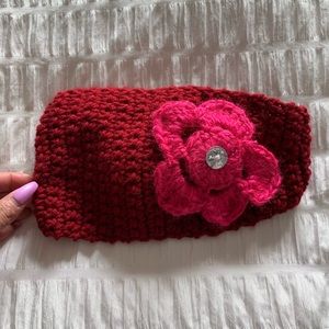 Unique hand knitted head bands.